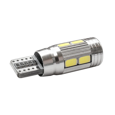 Лампа автомобильная светодиодная ZiRy T10 w5w 10SMD 5630, белая в интернет магазине ZIRY.STORE