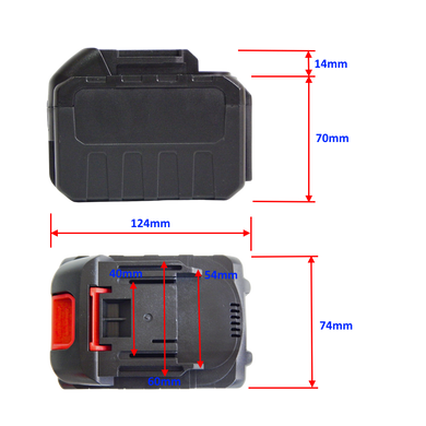 Акумулятор ZiRy Makita-type Professional Line 9.0Ah 21V litium-ion