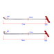 Гачки ZiRy PDR universal long набір 2+17шт