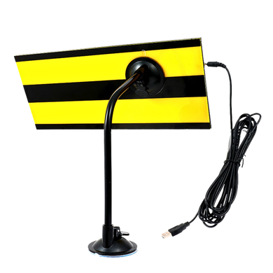 Екран рефлекційний ZiRy PDR BW-320x155 LED-підсвічення white-black
