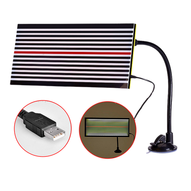 Екран рефлекційний ZiRy PDR BW-320x155 LED-підсвічення white-black