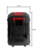 Акумулятор ZiRy Makita-type light version 4,0Ah 21V litium-ion