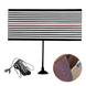Екран рефлекційний ZiRy PDR BW-320x155 LED-підсвічення white-black