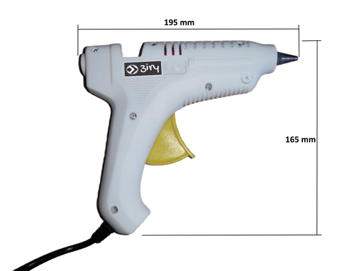 Пістолет для термоклея ZiRy 100w 11mm з вимикачем