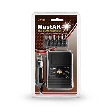 Блок живлення для ноутбуків Mastak MW-118 12-24В в інтернет магазині ZIRY.STORE