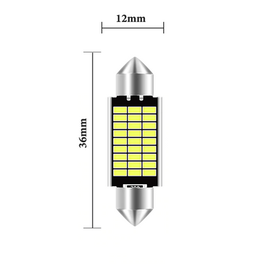 Лампа автомобільна світлодіодна ZIRY C5W 36mm біла в інтернет магазині ZIRY.STORE