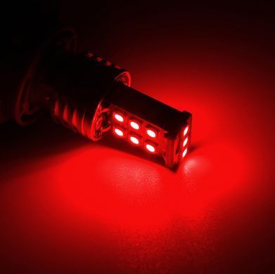 Лампа автомобильная светодиодная ZiRy BA15S - P21W (1156) 15smd-2835, красная в интернет магазине ZIRY.STORE