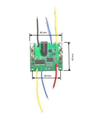 Плата BMS 5S 18650 21V 40A Li-ion для акумулятора мінімийки