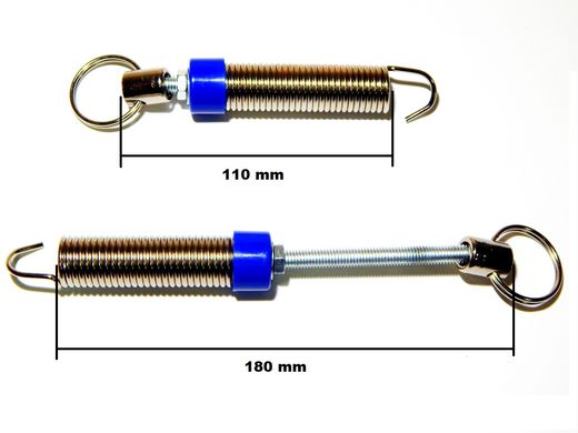 Пружина подъёма крышки багажника ZIRY 110-180mm, хром 1шт в интернет магазине ZIRY.STORE