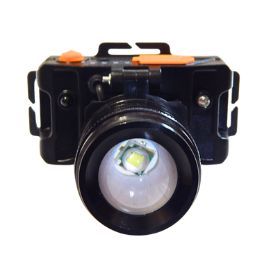 Фонарь налобный ZiRy T18A black 3+1 режим 1000 mAh