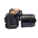 Фонарь налобный ZiRy T18A black 3+1 режим 1000 mAh