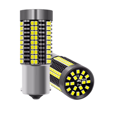 Лампа автомобильная светодиодная ZiRy Pro Series BA15S - P21W (1156) 126smd-2016, белая в интернет магазине ZIRY.STORE