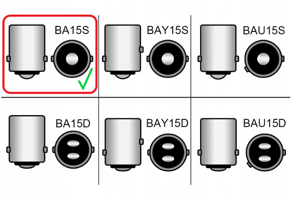 Лампа автомобильная светодиодная ZiRy Pro Series BA15S - P21W (1156) 126smd-2016, белая в интернет магазине ZIRY.STORE