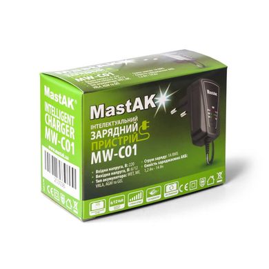 Устройство зарядное MASTAK MW-CO1 6/12B 1A