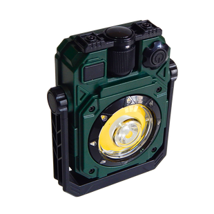 Фонарь многофункциональныйZiRy S861 dark green 5 режимов 4000 mAh с плавной регулировкой