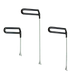 Крючки ZiRy PDR whale tail набор 3шт
