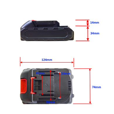 Акумулятор ZiRy Makita-type Professional Line 3.0Ah 21V litium-ion