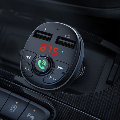 FM-модулятор BOROFONE BC26 2-USB 2.1A bluetooth в інтернет магазині ZIRY.STORE