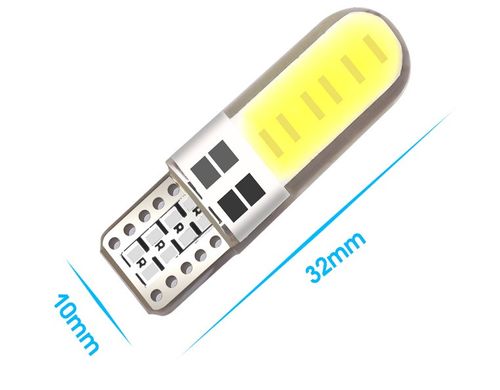 Лампа автомобільна світлодіодна ZIRY T10 w5w 12SMD 5730, біла в інтернет магазині ZIRY.STORE