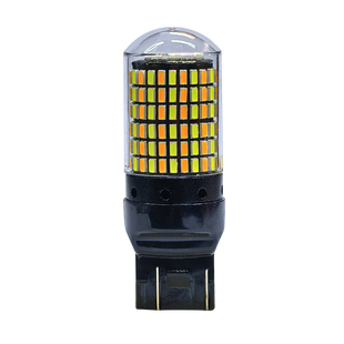 Лампа автомобільна світлодіодна ZIRY T20 - W21/5W (7443) 168smd-3014, біла-жовта в інтернет магазині ZIRY.STORE