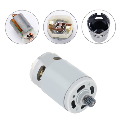 Двигун постійного струму ZiRy RS550 21v з шестернею 12 зубців &Oslash;8,8mm