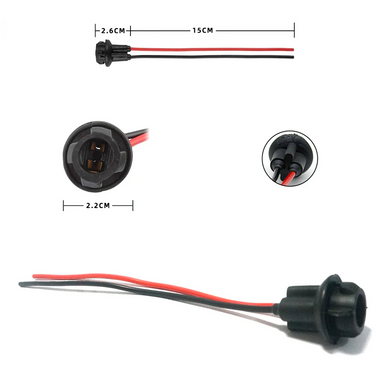 Патрон для автолампи ZiRy T10-4 W5W 1шт