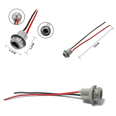 Патрон для автолампи ZiRy T10-5 W5W 1шт